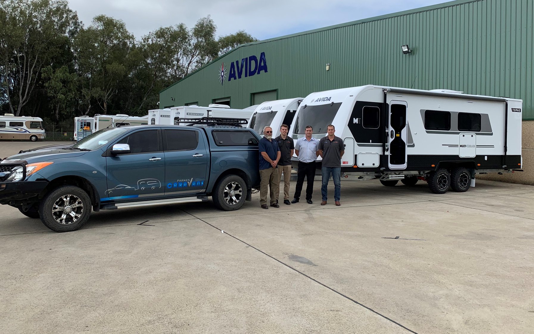 Avida Parkes take delivery