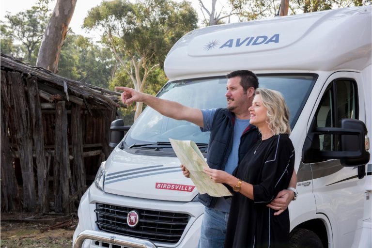 Couple with Avida Birdsville